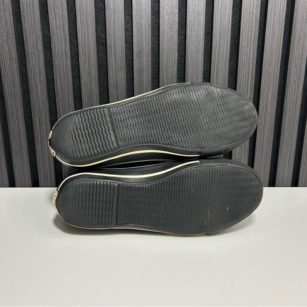 Ash black leather buckle zipper high top - Picture 7 of 8